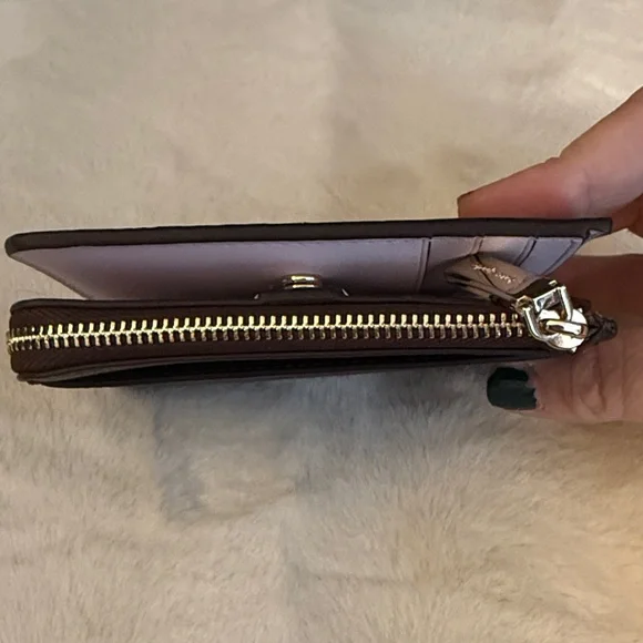 Kate Spade Dark Brown Leather Wallet NWOT - Picture 4 of 6